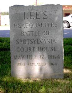 Lee HQ Spotsylvania