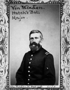 Henning von Minden was a cavalry officer during the war. Credit Minnesota Historical Society