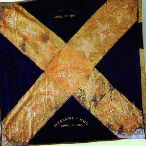 Battle flag from a regiment of Walker's Texans