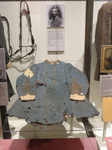Cleburne's frock coat at the Museum of the Confederacy in Richmond, Va.