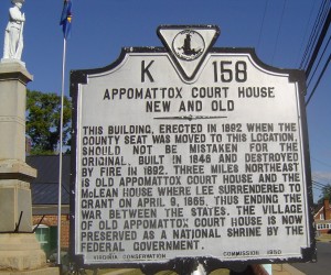 Appomattox_Court_House_new_and_old_marker